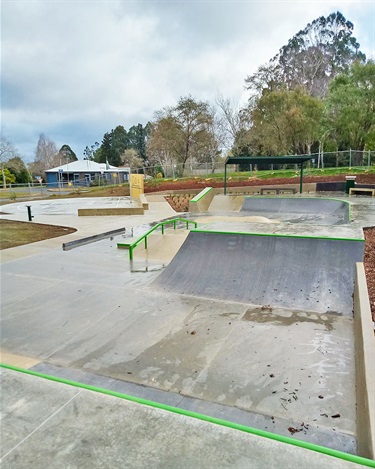 The skate park and recreational play areas are now complete and open for the community to enjoy.