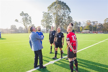 Baxter Park was officially opened on 10 July 2021