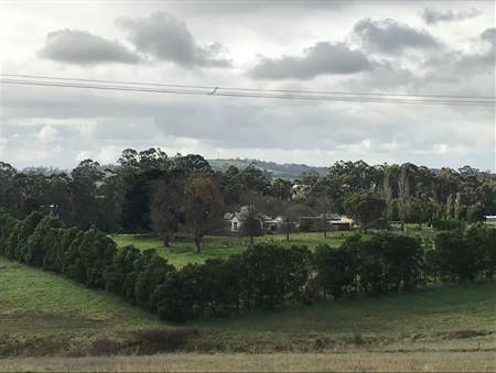 View of The Gables from Lardner Road (looking north)