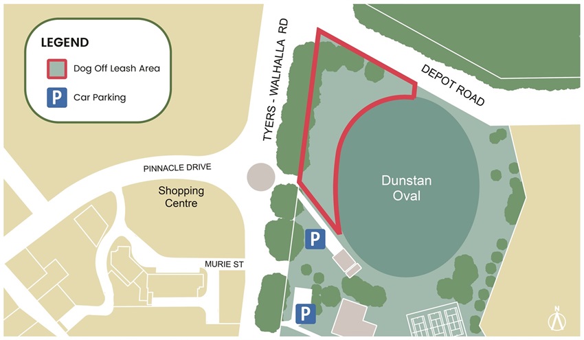 Dunstan Oval Reserve, Rawson