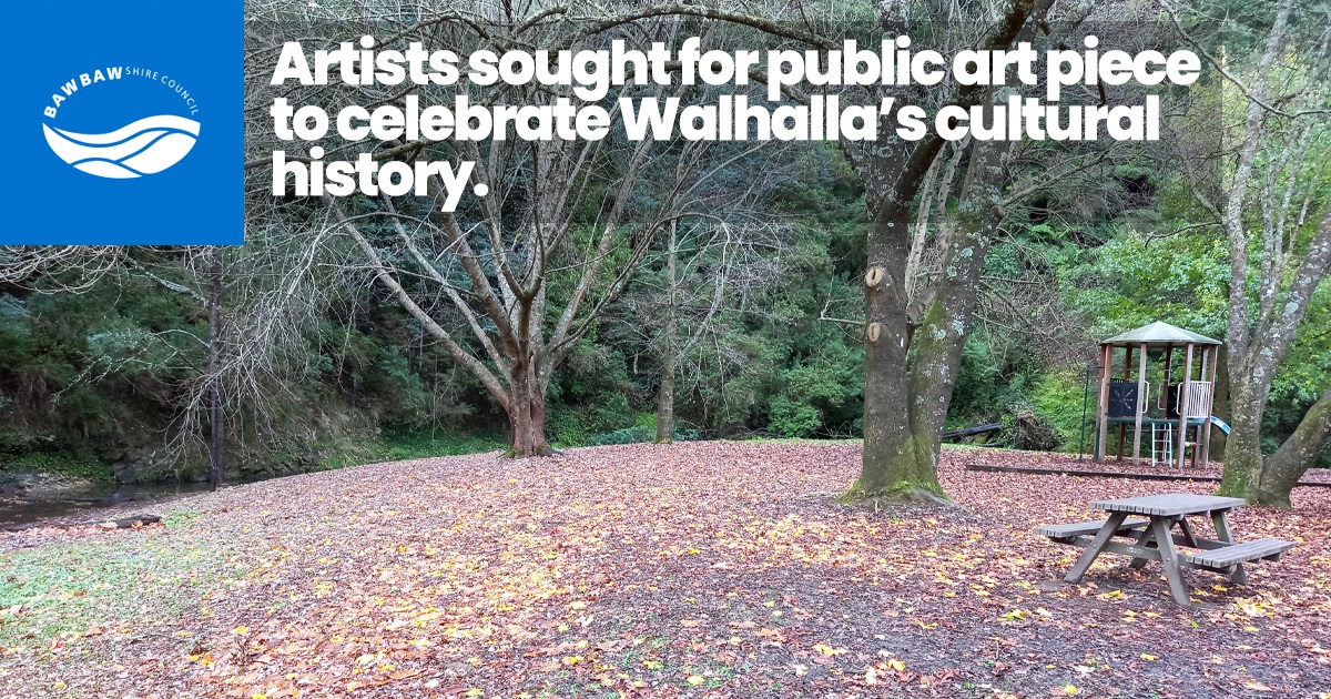 EOI Now Closed Walhalla Public Art Installation